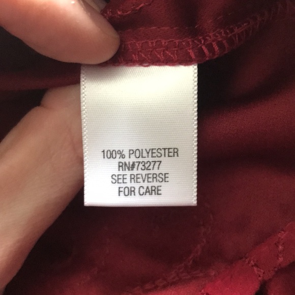 Croft&Barrow rumba red modern zone button down shirt Size Small Brand New SWT - Picture 7 of 9